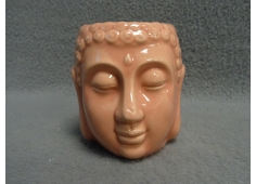 Oliebrander Boeddha hoofd roze