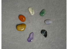 Chakra set knuffelstenen