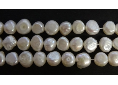 Parel creme rondjes 10 mm