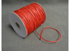 Waxkoord 1.5 mm Rood