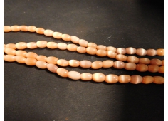 Oranje Chinese Kattenoog  6 mm