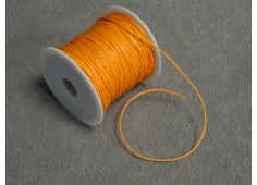 Waxkoord 1 mm Oranje