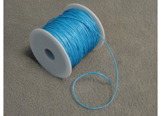 Waxkoord 1 mm Blauw