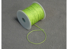 Waxkoord 1 mm Lichtgroen