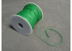 Waxkoord 1 mm Donker Groen