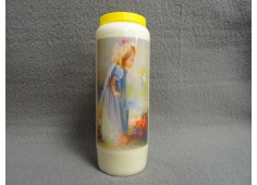 Noveenkaars Meisje met duif