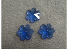Feng Shui raamhanger bloem blauw 2,5 cm