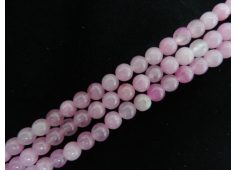 Roze Agaat licht 6 mm