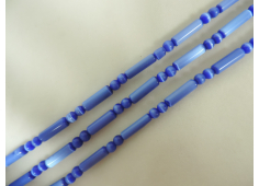 Donkerblauw Chinese Kattenoog 4 -15 mm