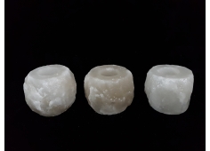 Zout Theelicht rots wit