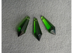 Feng Shui raamhanger punt groen 4 cm
