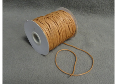 Waxkoord 1.5 mm Bruin