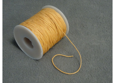 Waxkoord 1 mm Zalm kleurig