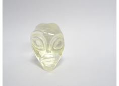 Schedel Alien Gele Opaal (NIEUW)