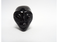 Schedel Alien Obsidiaan (NIEUW)