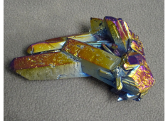 Regenboog titanium aura ruw