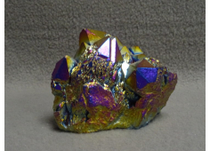 Regenboog titanium aura ruw