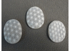 Seleniet zeepsteen flower of life