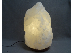 Zoutlamp wit XXL
