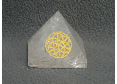 Bergkristal met Flower of Life