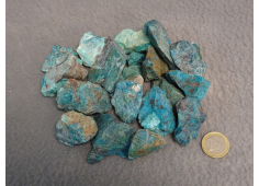 Chrysocolla ruw mix maten