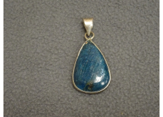Blauwe Apatiet met zilver