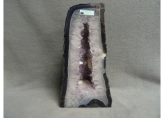 Amethist met Chalcedoon geode Brazilië