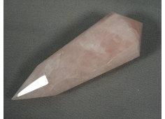 Rozekwarts 12 zijdes 10.5 cm