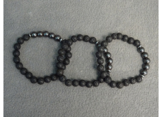 Lava met Hematiet 8 mm