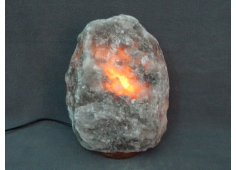 Zoutlamp zwart 6-10 kg
