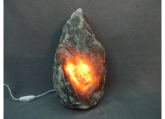 Zoutlamp zwart 13kg
