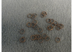 Open ringetje 0,6 mm 30 stuks