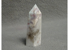 Roze Toermalijn met Lepidoliet punt