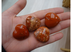 Rode Jaspis Brecci 3 cm