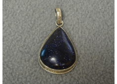 Blauwstroom met zilver