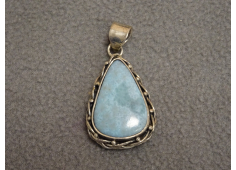 Larimar met zilver