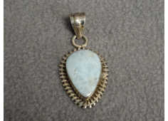 Larimar met zilver