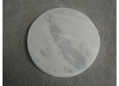 Seleniet plaat rond Blanco 10 cm