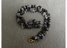 Sneeuwvlok Obsidiaan 45 cm