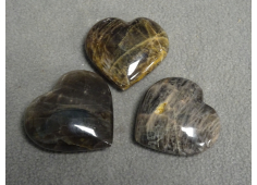 zwarte maansteen hart