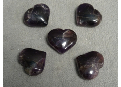 zwarte amethist hart