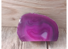Agaat einde staand roze