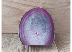 Agaat einde staand roze