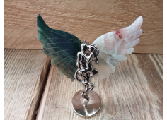 Licht en schaduw engel met Heliotroop en Angelskin