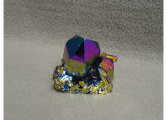 Regenboog titanium aura ruw