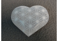 Seleniet hart flower of life