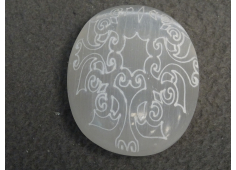 Seleniet zeepsteen mandala