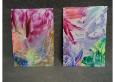 Persoonlijke encaustic art krachtkaart (A5)