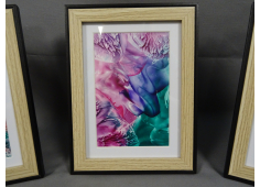 Persoonlijke encaustic art krachtkaart (A6)