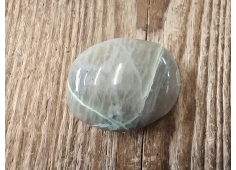 Nunderiet met groene Maansteen massage schijf